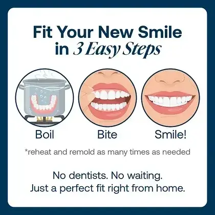 🌎Ends Today: 70% OFF! Custom-Fit Full Functional DenturesMake you more confident - Image 5