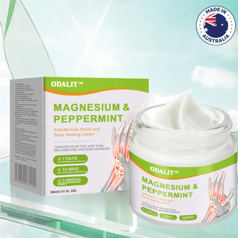 Magnesium & Peppermint Arthritis Pain Relief and Bone Healing Cream